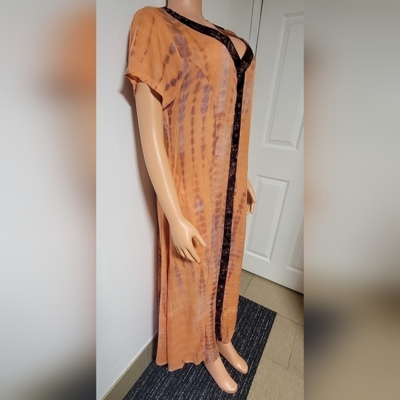 Soft Surroundings  NWT Sunset Bali Maxi Dress size small. - Picture 5 of 12